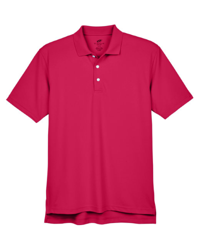 red polo shirt