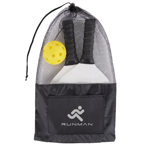 Pickleball rackets, ball, and bag set with custom logo