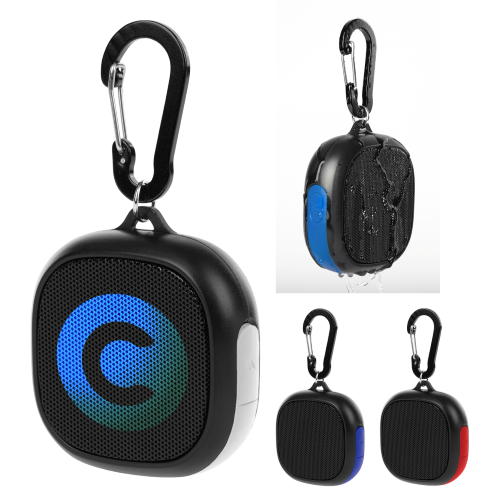 Caribiner waterproof speaker with custom logo