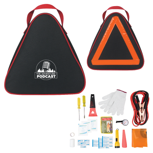 Auto safety kit with custom logo